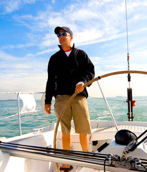 sortie en mer en Bretagne avec skipper