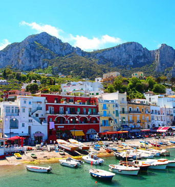 île de Capri en Italie