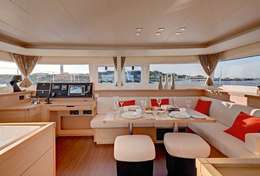 Grands espaces catamaran Lagoon 450