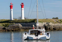 Trimaran Neel 47 à Groix