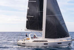 Oceanis 41.1 en navigation en Sicile