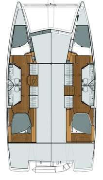 Plan du catamaran Lucia 40