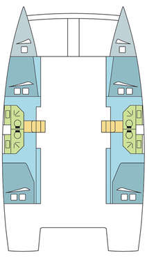 Plan catamaran Bali 4.3