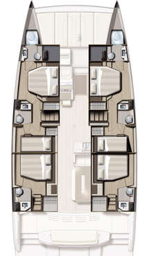 Plan catamaran Bali 4.8