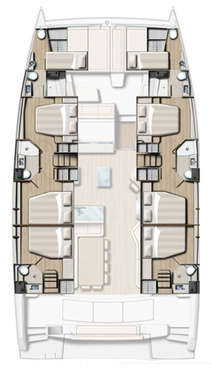 Plan catamaran Bali 5.4