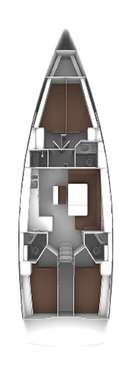 Plan voilier Bavaria 46