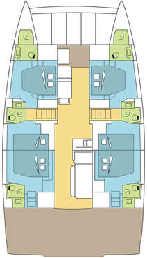Plan catamaran Bali 4.8