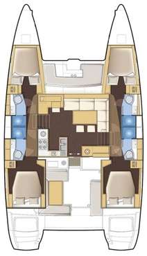 Plan Lagoon 450S