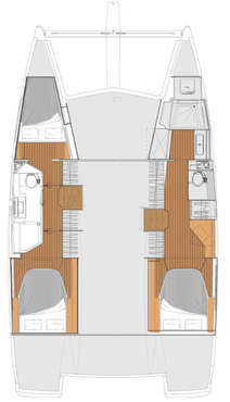 Plan Lucia 40 3 cabines