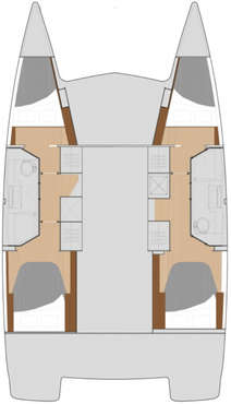 Plan catamaran Lucia 40