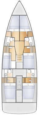 Plan monocat Sun Loft 47