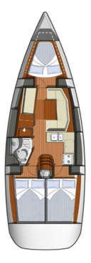 Plan Sun Odyssey 36i