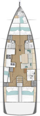 Plan Sun Odyssey 490