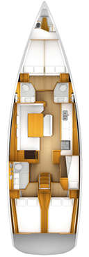 plan Sun Odyssey 519