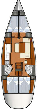 Plan Sun Odyssey 44i