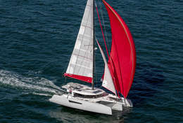 Trimaran Neel 47 sur l'eau