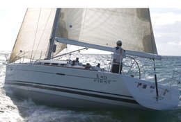 Voilier First 40 en navigation en Martinique