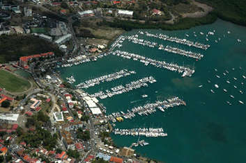 Marina le Marin en Martinique