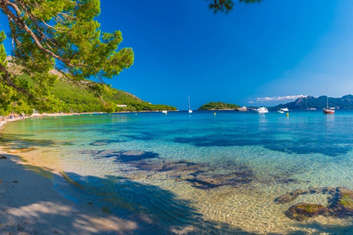 Mouillage à la Cala de Formentor