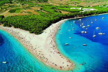 Plage en Croatie Zlatni Rat